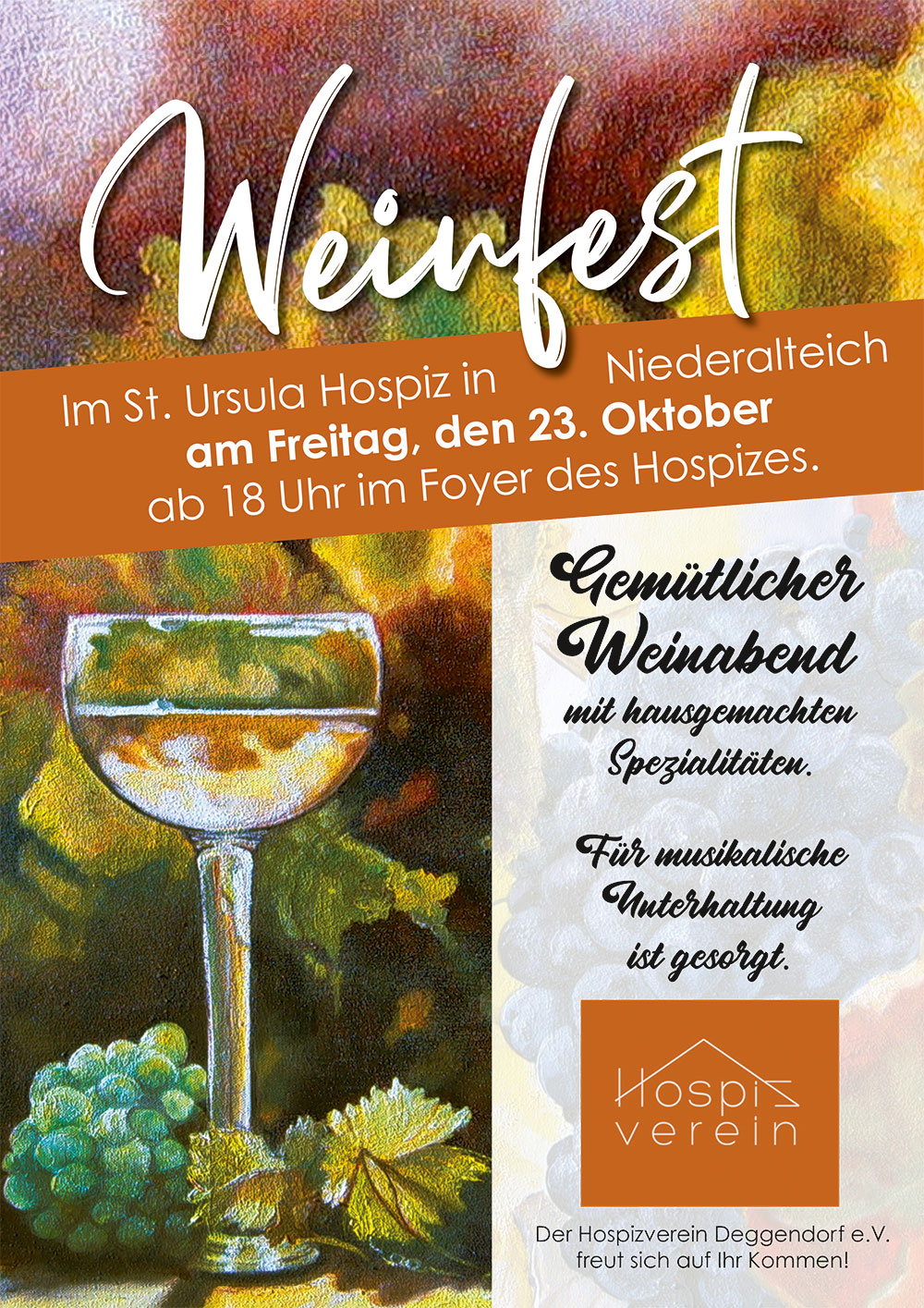 Weinfest St. Ursula Hospiz